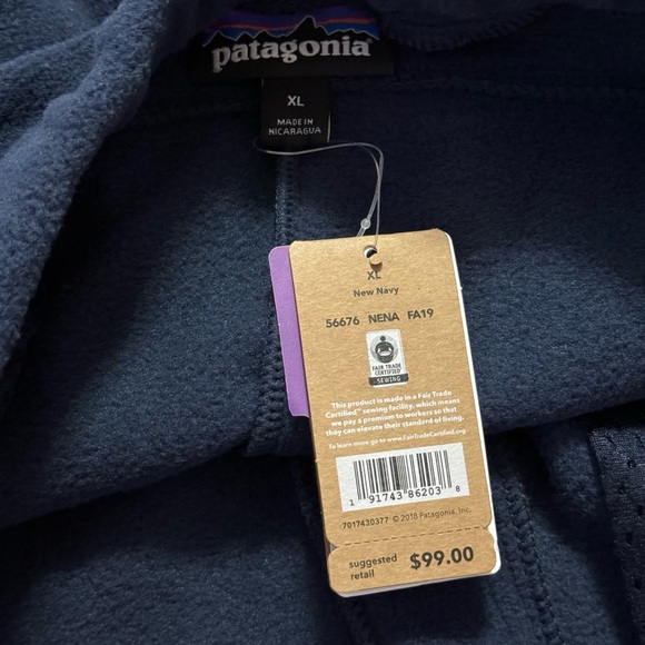 Patagonia Fleece Pants with Adjustable Waistline - Picture 4 of 4